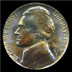 1944D Jefferson Nickel Graded MS66 FS (COI-4408)