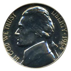 1962 Jefferson Nickel PROOF Graded PR70 (COI-4505)