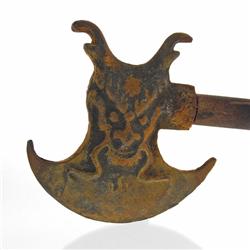 Vintage Chinese Old Bronze Axe (ANT-455)