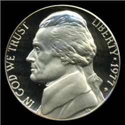 1977S Jefferson Nickel PROOF PCGS Top Graded DCAM (COI-4477)