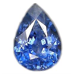 0.92ct  Pear Cut Top AAA Blue Sapphire Ceylon VVS  (GEM-10008)