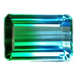 30.20ct   Grand Octagon Bi Color Quartz FLAWLESS (GEM-10021)