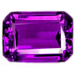 27.50ct   Exquisite Octagon Purple Amethyst FLAWLESS (GEM-10025)