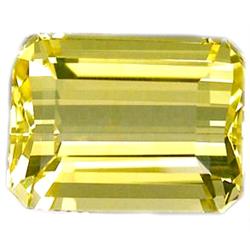 20.30ct   Shining  Emerald Yellow Citrine FLAWLESS (GEM-10027)