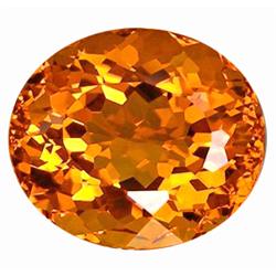 18.85ct   Fine Oval Madeira Citrine FLAWLESS (GEM-10028)