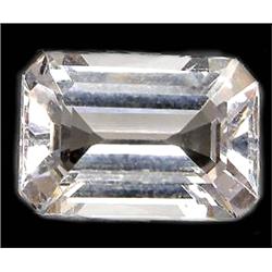 2.32ct  Octagon Cut Top AAA White Pink Morganite VVS (GEM-10045)