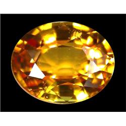 0.92ct VVS  Charming Golden Sapphire Oval  (GEM-10071)
