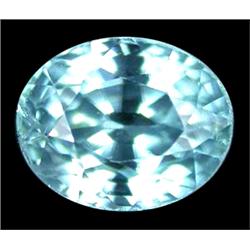 1.11ct VVS  Majestic  Sea Foam Blue Zircon  (GEM-10073)