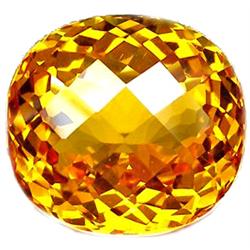 29.35Ct Scintillating  Oval Check Madeira Citrine (GEM-10080)