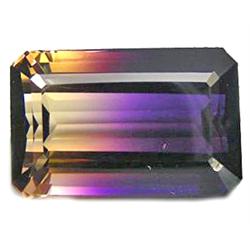 35.99ct  FLAWLESS Excellent Bi Color Purple & Yellow Ametrine (GEM-10081)