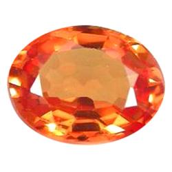 1.0ct  Orange Sapphire Cwylon VVS (GEM-10086)