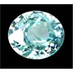 .85ct VVS  Quality Sea Foam Blue Zircon Cambodia (GEM-10110B)