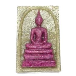 70ct Excellent Ruby & Topaz Budda Figure Amulet (GEM-10111)