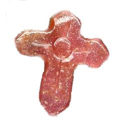 6.06ct  Cross Hand Carved Pink 100% Natural Ruby (GEM-10113)