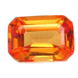 1.2ct  Orange Sapphire Ceylon VVS (GEM-10167)