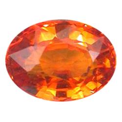 1.2ct   Orange Sapphire Ceylon VVS (GEM-10169)