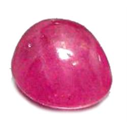2.45ct  Top AAA Oval Cabochon Pink Red Ruby Mogok (GEM-10170B)
