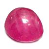 Image 1 : 2.45ct  Top AAA Oval Cabochon Pink Red Ruby Mogok (GEM-10170B)