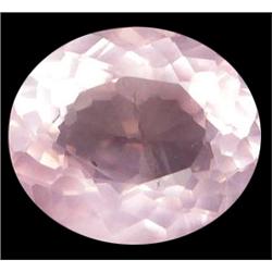 5.38ct  Oval Top AAA Sweet Pink Quartz (GEM-10201)