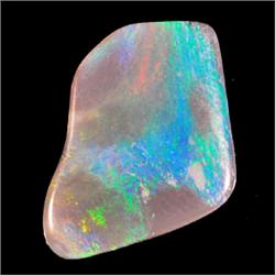 2.57ct Shimmering Green-Blue  Lightning Ridge Black Opal (GEM-9019)
