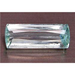3.14ct Scissor Cut Sky Blue Auamarine Unheated AAA (GEM-9027)