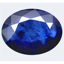 0.80ct  Natural Blue Sapphire Oval Gemstone  (GEM-9062)
