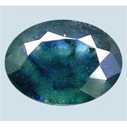 1.10ct  Natural Green Sapphire Gemstone  (GEM-9068)