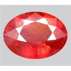 0.80ct  Natural Orange Sapphire Gemstone  (GEM-9070)