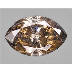0.11ct  Marquise Cut Unheated Fancy Diamond (GEM-9107)