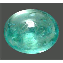 1.57Ct Oval Cab Blue Green Natural Apatite VS (GEM-9139)