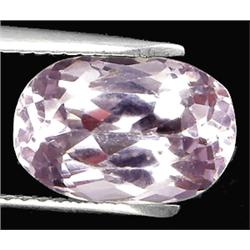 3.96ct  Top AAA Mozambique White Pink Kunzite VVS (GEM-9154)