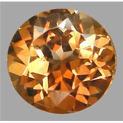 1.06ct  Round Cut Top AAA Imperial Topaz VVS (GEM-9166)