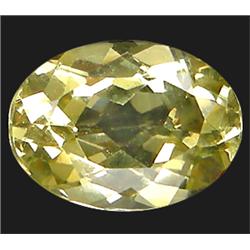 1.22ct  Top AAA Oval Yellow Beryl Tanzania VVS  (GEM-9177)