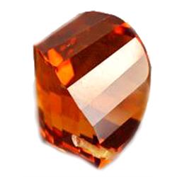 27.5ct Stunning Reddish Orange Briolette Citrine FLAWLESS (GEM-9808B)