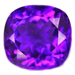 12.50ct FLAWELSS Antique Cut Natural Top Purple Amethyst (GEM-9829)