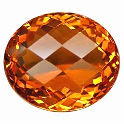 38.28ct FLAWLESS Magnificent Checked Golden Yellow Citrine (GEM-9867)