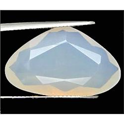 12.61Ct Pear Cut Top AAA White Yellow Opal (GEM-9913)