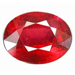 2.80ct  Huge Ruby AAA Natural Hot Blood Red Ruby Gem Madagascar VS (GEM-9935)