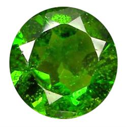 0.99ct  VS Round Forest Green Chrome Diopside (GEM-9980)