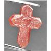 Image 1 : 6.60ct  Cross Hand Carved Pink 100% Natural Ruby (GEM-9990)