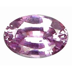 0.59ct  Oval Cut Violet Sapphire Nigeria (GEM-9992)