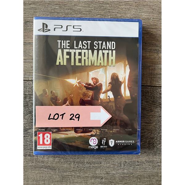 *NEW* Lot of 1 PS4 Game The Last Stand Aftermath