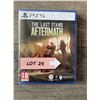 Image 1 : *NEW* Lot of 1 PS4 Game The Last Stand Aftermath