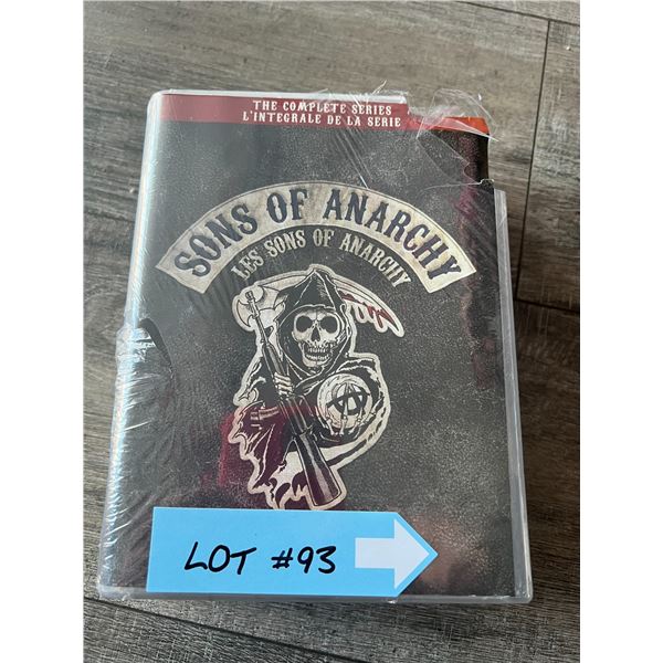 *NEW* Lot Of 1 DVD Collection - Son Of Anarchy The Complete Series - Damaged Case