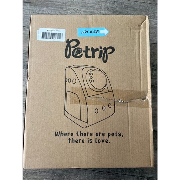 *NEW* Lot Of 1 Petrip Pet Carrier Backpack