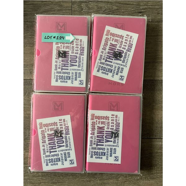 *NEW* Lot Of 5 Little More Daily Dated Planners - Pink