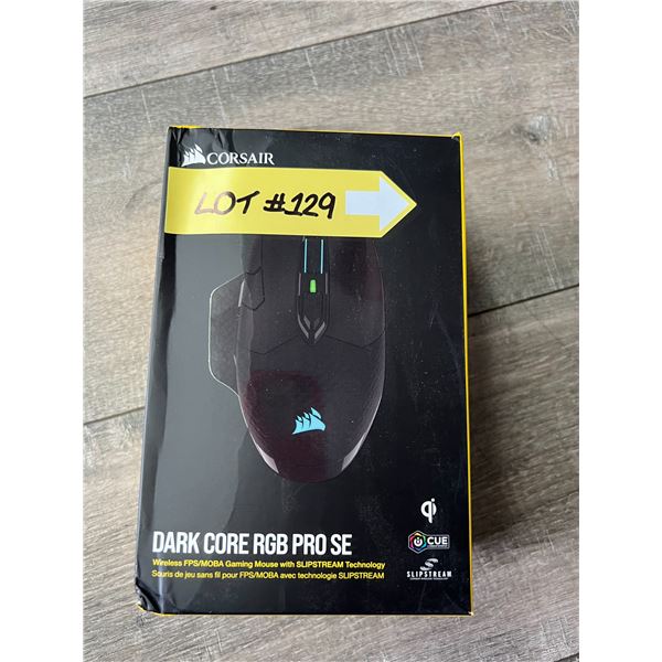 *NEW* Lot Of 1 Corsair Dark Core RGB PRO SE Wireless Mouse