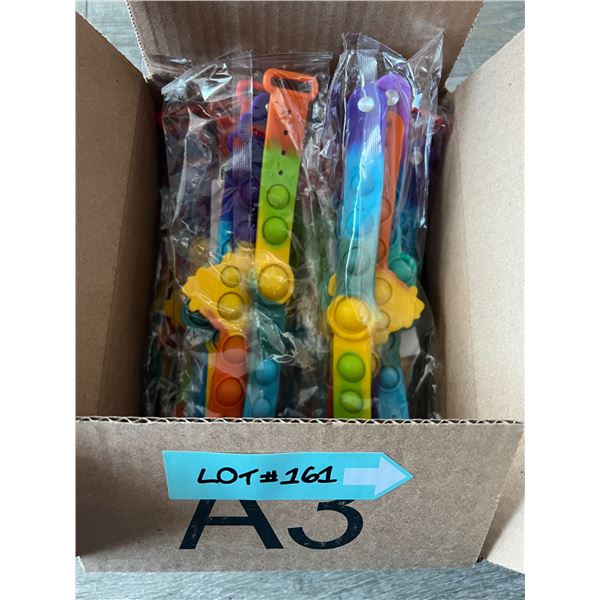 *NEW* Lot Of 10 Packs Pop-it Bracelets - 4 Per Pack