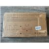 Image 2 : *NEW* Lot Of 1 Bamboo Dual Monitor Stand Riser + Organizer