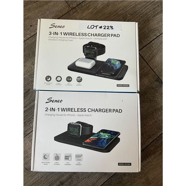 *NEW* Lot Of 2 Wireless Charging Pads